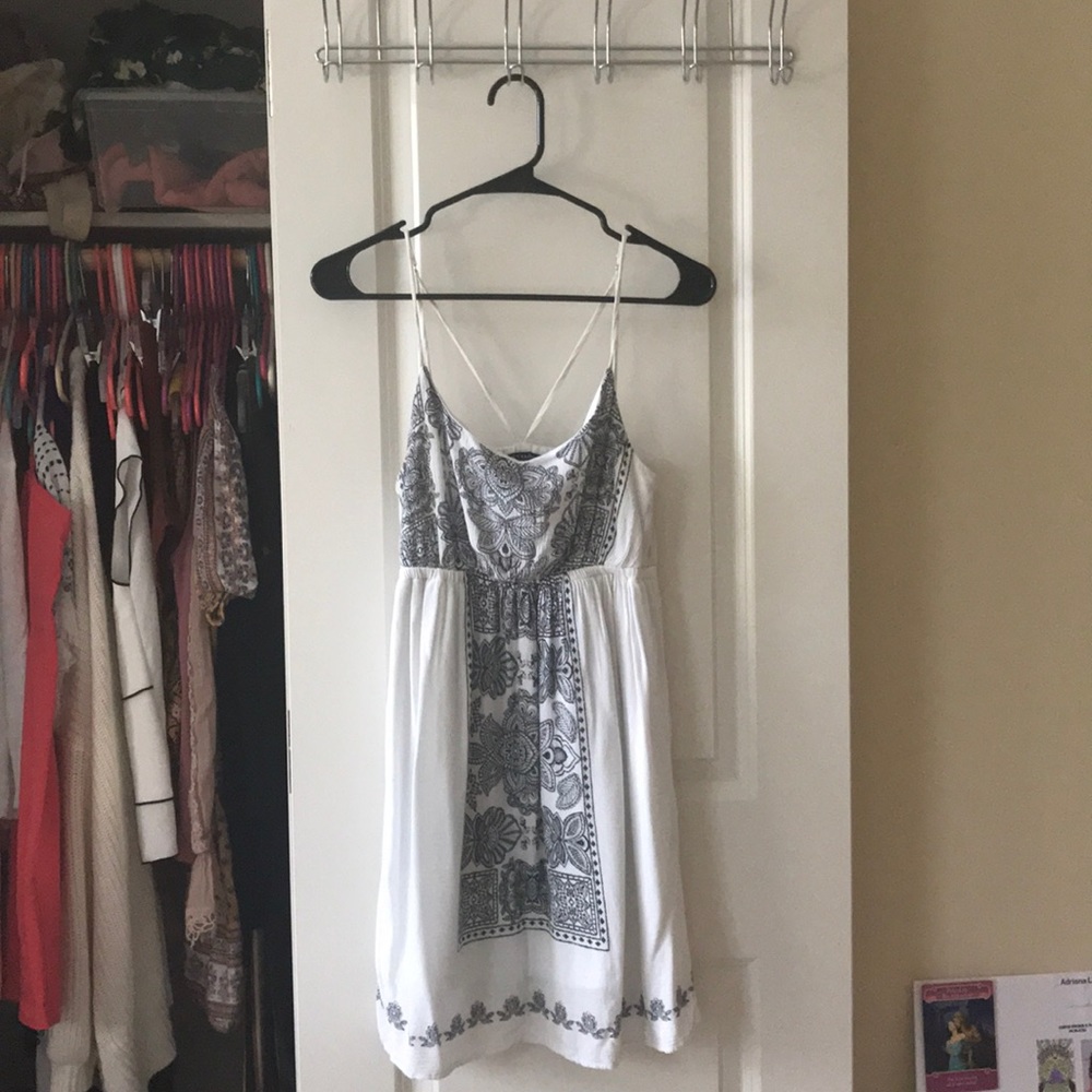 Bohemian Paisley Mini Dress